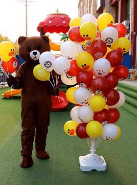 可立拆卸气球示架气品球装饰架气球柱252支架陈列树展架展装饰布