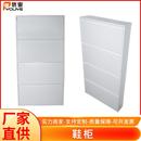 柜 子存放柜办公室房间加厚钢板4门简约鞋 厂家小型鞋 柜翻斗鞋