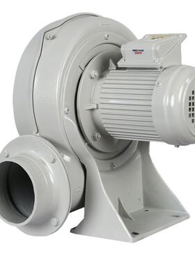 欧冠0.75KW直叶式鼓风机PF125-1大风量冷却耐高温风机低噪音