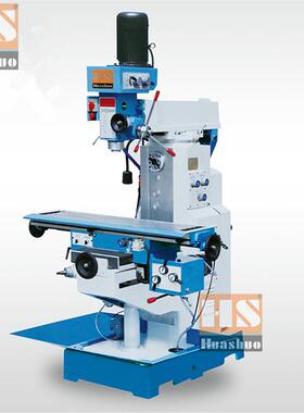 滕州机床厂供应6350多功能钻铣床带卧铣功能齿轮传动选配数显