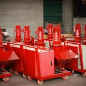 小石型室内FYN二次构泵上料机细混凝结土造输送泵螺旋式 构柱泵上