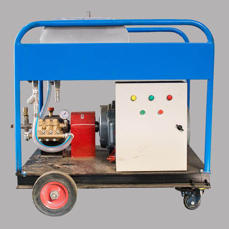 50Mpa电动高压水冲毛机混凝土工程大坝用水射流凿毛机