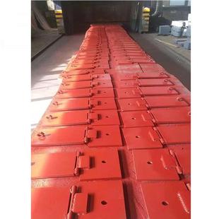 橡胶帘布翻板圆环板固定板开口销Q235材质洞门压板折页地铁翻板