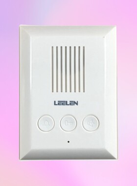 立林L8-5004W(8)-F09非可视分机数字H-IS-F09-001楼宇对讲室内机