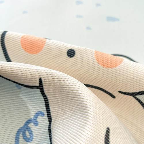 新款小新数单码印花床冰丝席笠款chuan数小清新冰丝席家用清可折