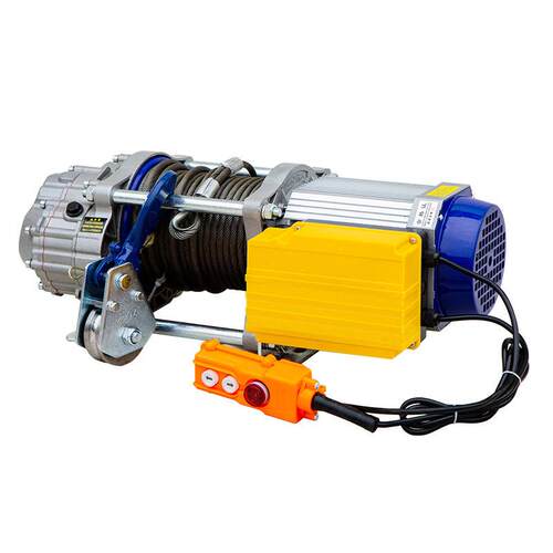 多功能铝壳提升机家用220v80V电动起重机1吨2吨电动葫芦