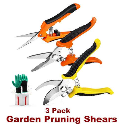 Garden Pruning Shears Handheld Pruners Trimming Scissors