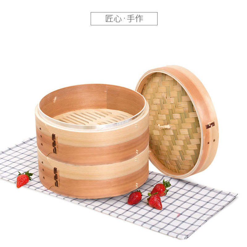 木制 木批发木 21cm蒸笼子笼屉蒸锅柳杉家用厨具小笼蒸笼包包