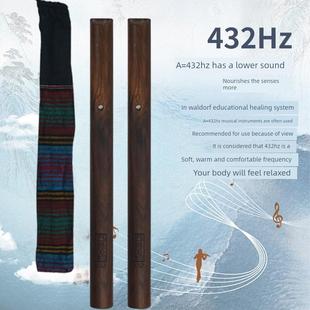 正品五音竖笛华德五音福木笛五音疗木愈笛纯然非天洲花梨木柄432H