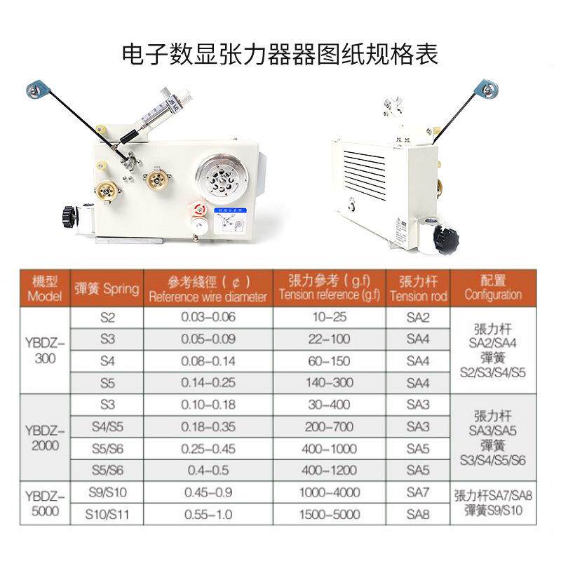 厂家直供10000rpm转速电子数显张力器绕线机配件张力器控制器
