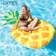 INTEX58761 菠萝充气水上浮排浮床水床海滩沙滩充气垫