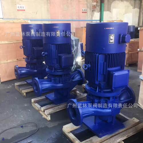 ISG65-315IC立式工业增压泵 22kw工业锅炉循环管道泵