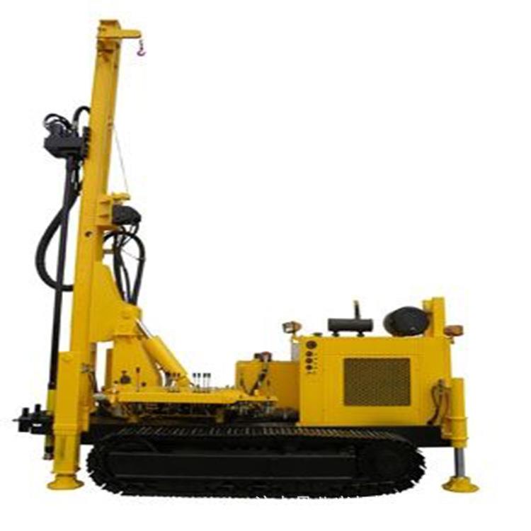 SJD-100型水井钻机300米气动打井机小型履带式水文工程水井钻车图片