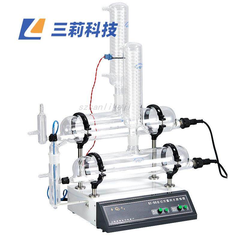 SZ-96自动纯水蒸馏器石英管加热式单重蒸馏水器
