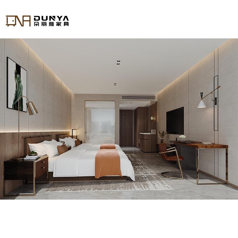 酒店家具宾馆床家具标间床全套民宿公寓客房快捷旅馆用床双床家具