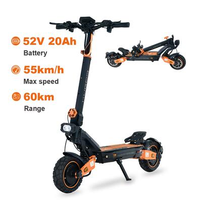 KUGOO G2 Pro Max 1000W双电机大功率52V 20Ah折叠成人电动滑板车