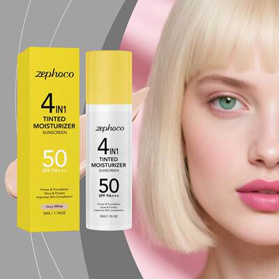 Zephoco Ivory White Protective and Tinted Moisturizer has a