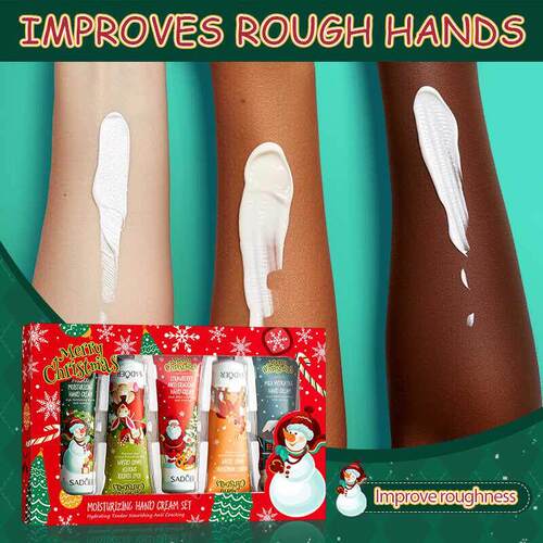 Hand Cream Christmas Gift Box 5-piece gift圣诞护手霜礼物礼