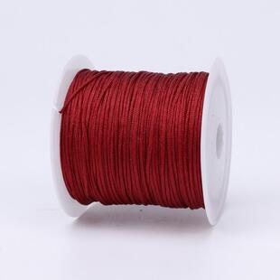 1mm粗a号玉线红色中国结绳子编织线绳手绳手链项链编绳diy吊坠线