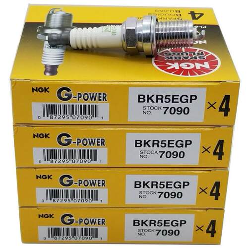 NGK火花塞7090/BKR5EGP G-Power系列 适用比亚迪长安欧