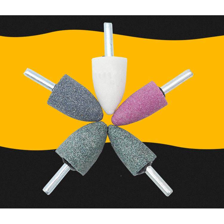 白刚玉砂轮磨头 金属打磨小电磨机用圆柱圆锥形6mm电动抛光电磨头,标准件/零部件/工业耗材,磨头,淘宝优惠券,粉丝福利购,淘宝优惠卷