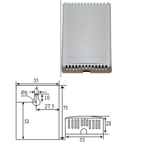 数字温湿度传感器九纯健IOT103经济型数字温湿度变送器