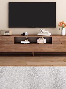 电视OZE柜客厅家用小户型几茶组合约现代落地式圆角2新025年简款