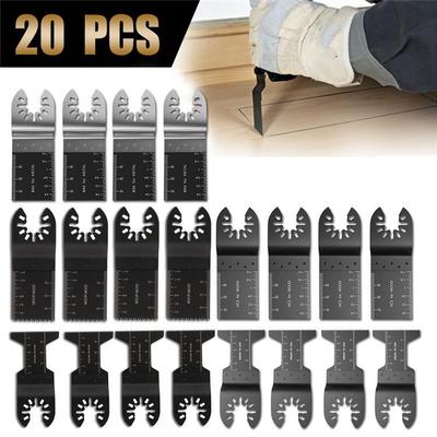 20pcs快装万用宝锯片多功锯片5种规格组合