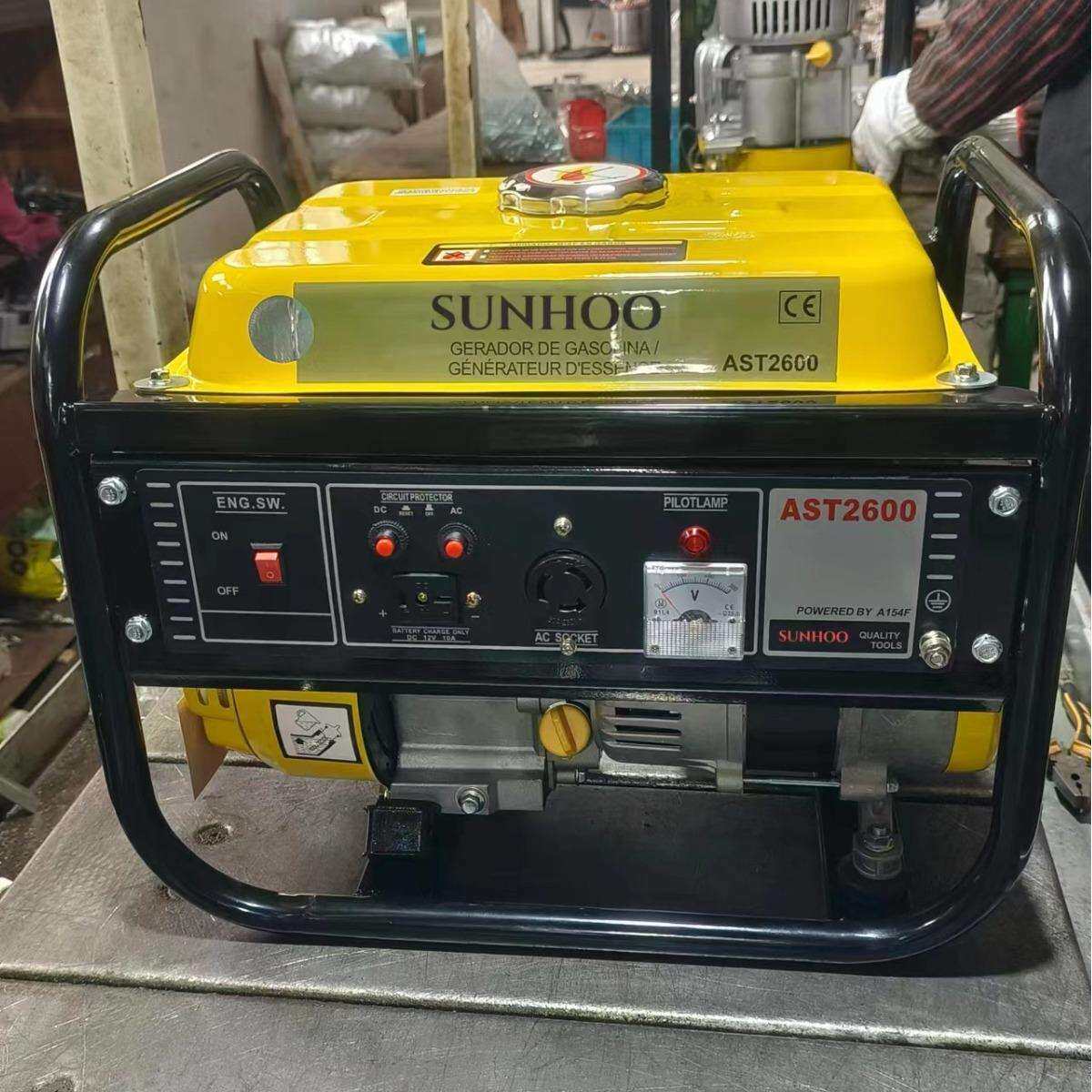 1KW 800w汽油发电机应急发电便携小型户外野炊摆摊夜市外贸