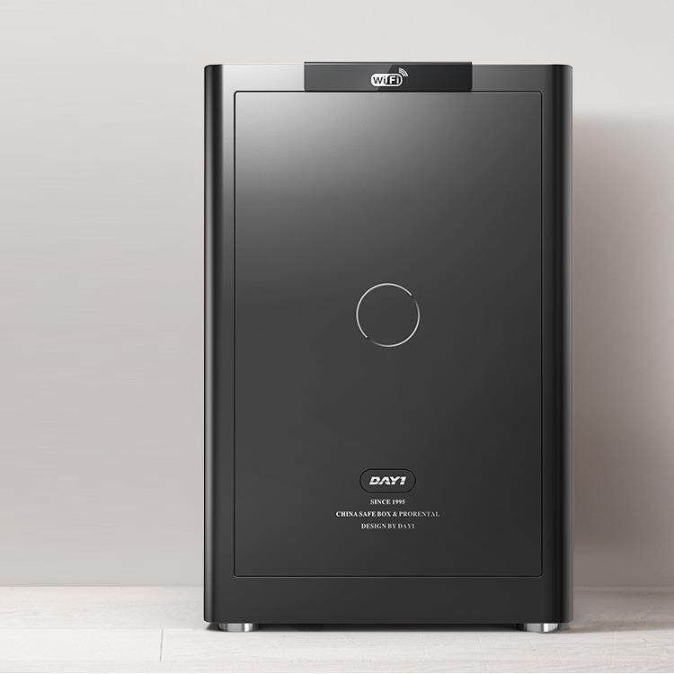 顶部解锁保险柜家用智能防盗保险箱办公室小型60CM全钢指纹保管箱