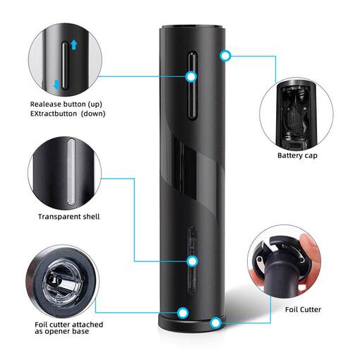 Electric Wine Opener Automatic Corkscrew Wine Openers with S