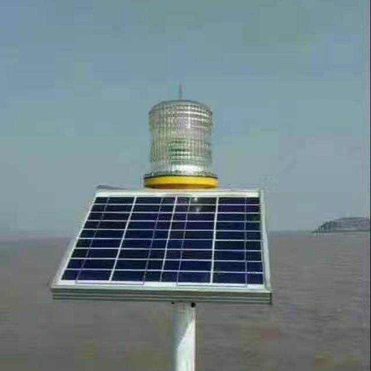太阳能航空障碍灯122LED航标灯高楼信号塔警示灯 持久续航