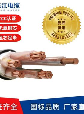 国标YJV4*10+1*6平方交联聚氯乙烯绝缘铜芯电缆护套线厂家批