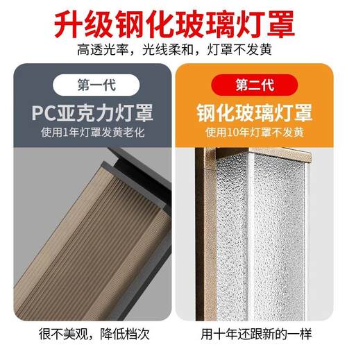 太外阳能壁灯新中式D别墅室外四季阳光灯LE防水柱户外围墙大门庭