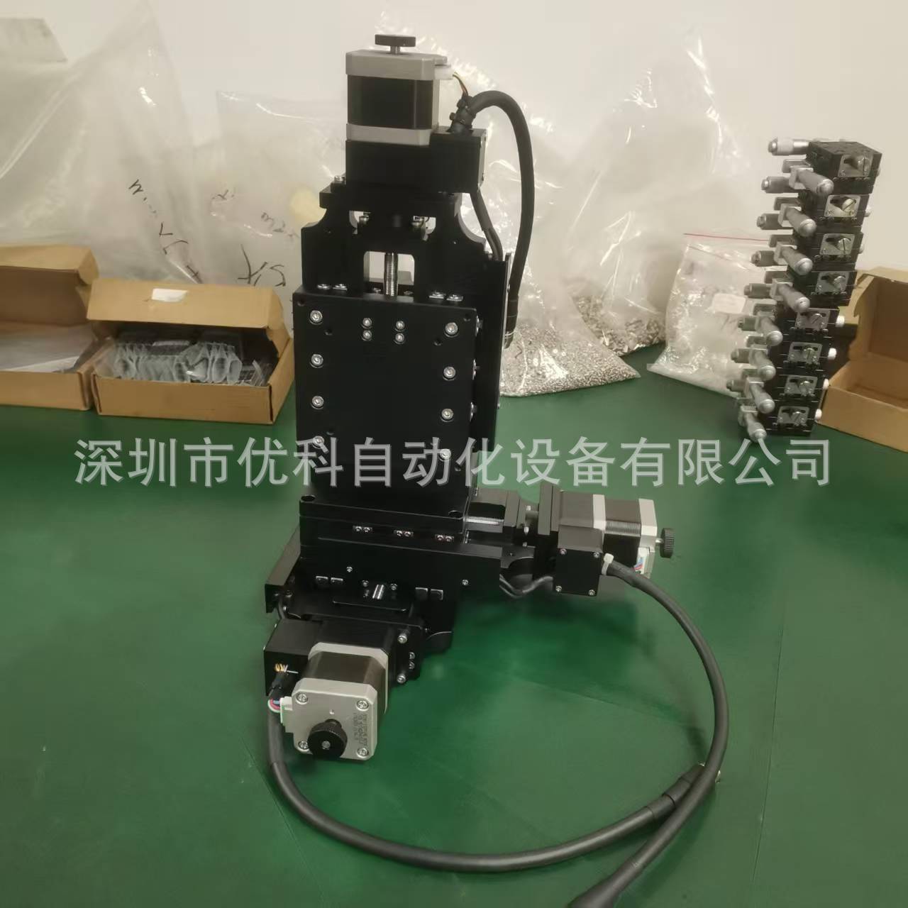 XYZ轴电动滑台YKXYZ10040含鸣志电机,驱动器,3米高柔屏蔽线缆