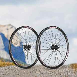 太阳圈MTX33/39锐杰逊对锁土坡车花鼓单速轮组26寸配16T飞轮5培林