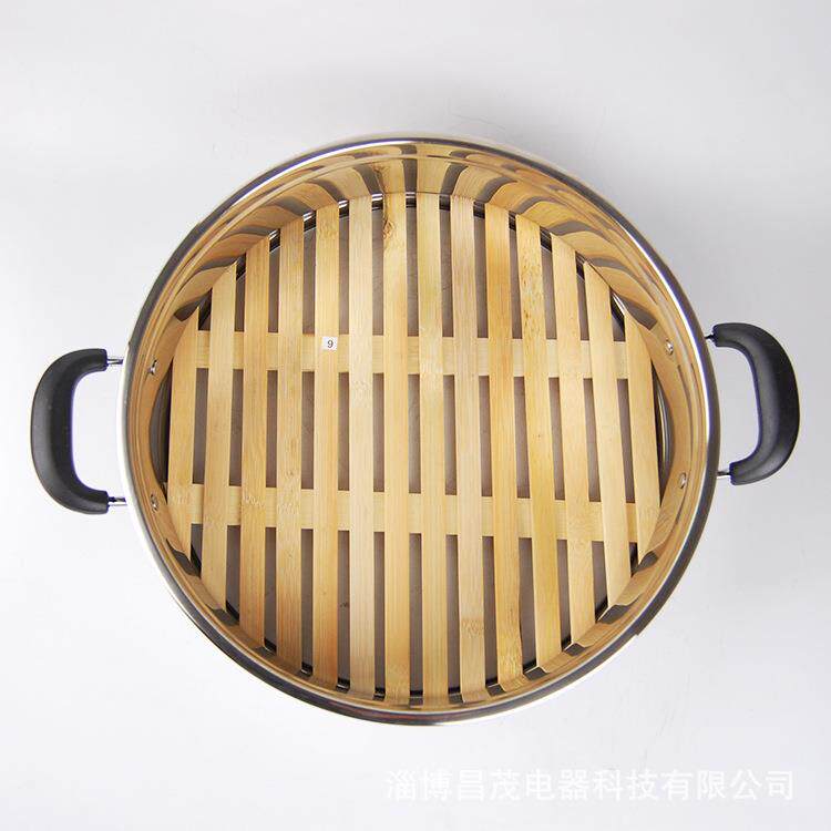家用不锈钢蒸笼蒸屉多规格冲孔笼屉竹笼屉早餐店不锈钢蒸包笼屉