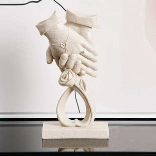 5ZW批发执子之手卧室摆件电视柜酒柜床头柜家居客厅装饰品结婚礼