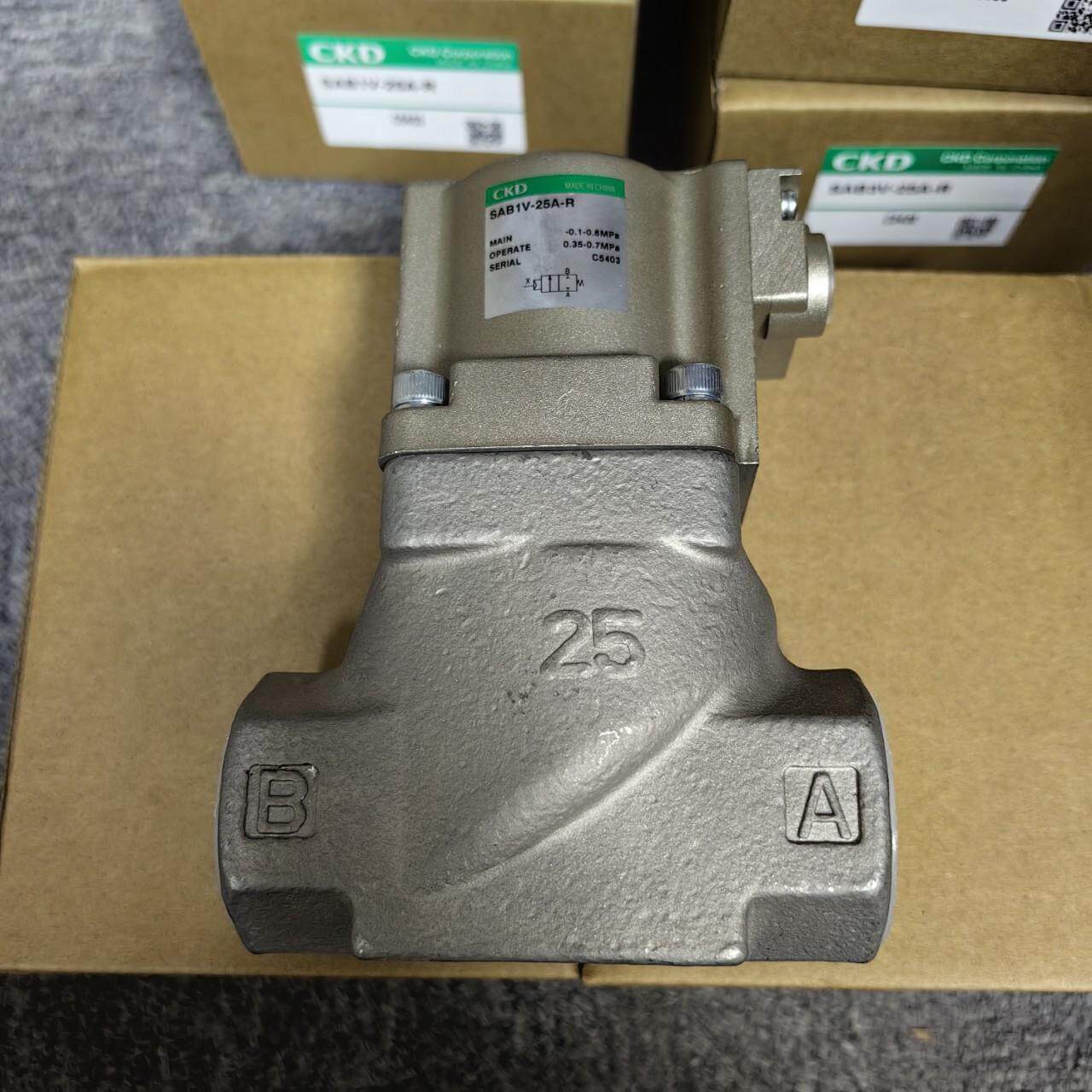 SAB1V-25A-R CKD气动阀 SAB2V-25A-R SAB3V-25A-R 全新正品