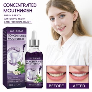 for Mouthwash Concentrated Remov Breath Odor Fresh Jaysuing