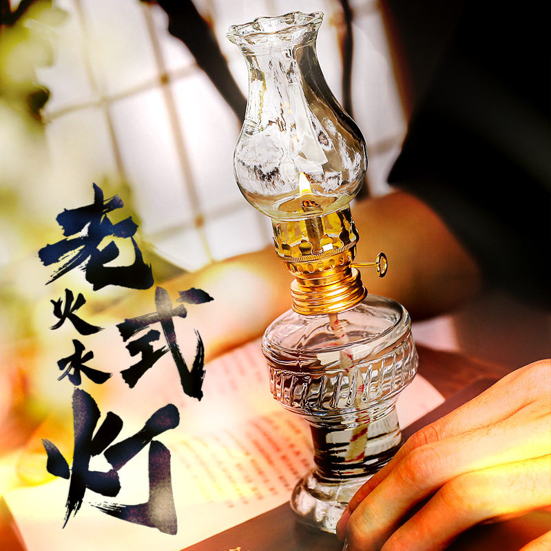煤油灯农村蜡烛摆件马灯装饰摆件