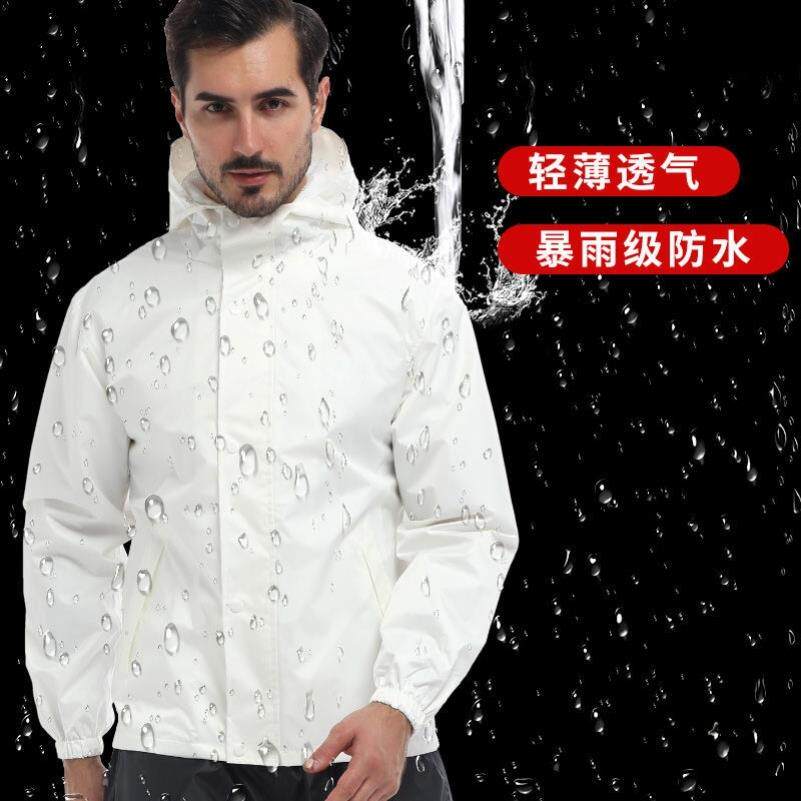 骑士雨服女士骑摩托车雨衣雨裤分体套装2021新款外卖骑行防水雨服