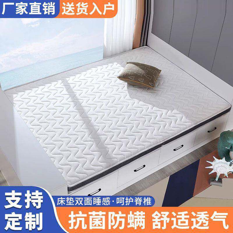 天然椰棕床垫零胶水双人1.8m护脊席梦思乳胶垫出租房可折叠床垫
