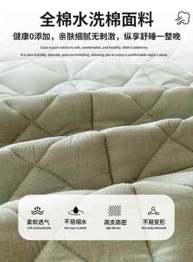 床垫软垫家用卧室垫季防滑垫被褥子厚床加护床单人冬床QOC盖炕单