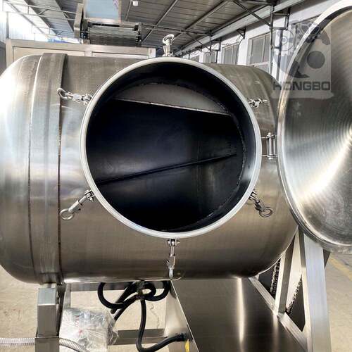 调理品大型真空滚揉机加强型鸭肝入味腌制设备大鱼搅拌机