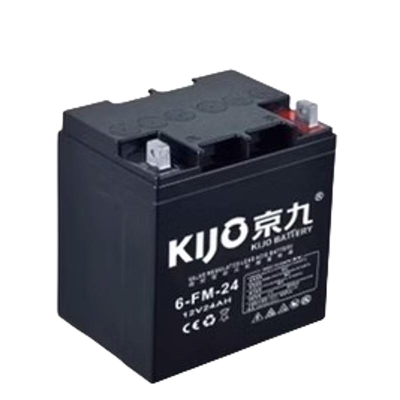 KIJO京九蓄电池6-FM-1212V12A17A24A33A38A65A100A UPS消防主机