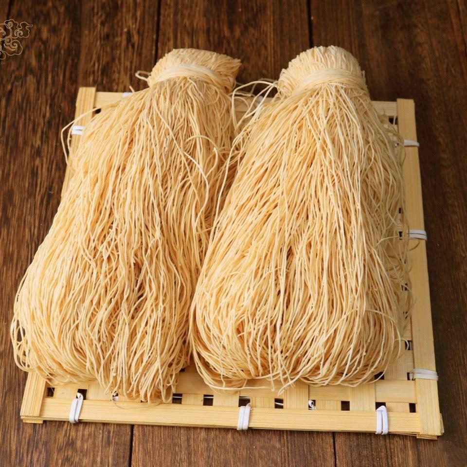 客家纯手工面线潮汕特产咸面线普宁传统手工挂面咸面条生日长寿面
