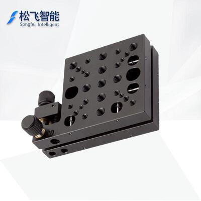 高精密手动双轴倾斜台二维俯仰台角度旋转台微调位移台角位台