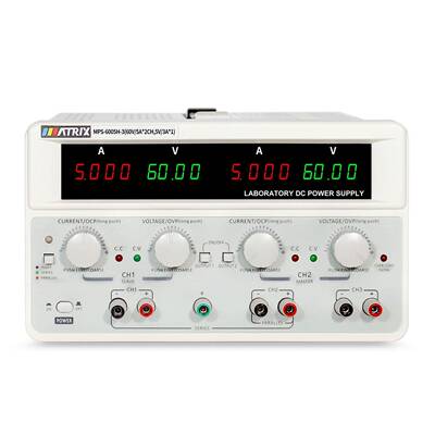 MATRIX麦创三通道直流稳压电源MPS-3005H/3003H3010H6003H6005H-3