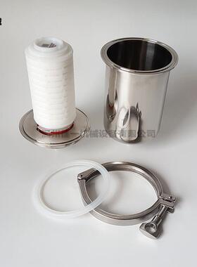 26插口内丝通式管过2滤器-GLQ42卫直生级无道菌气体过滤器滤芯过